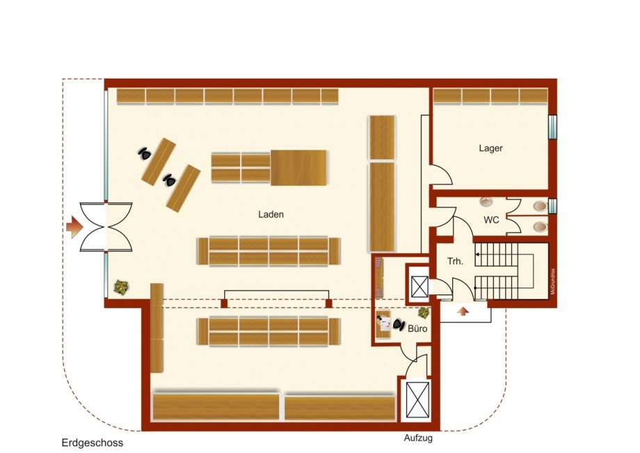 Ladenfl�che Haus Kaufbeuren