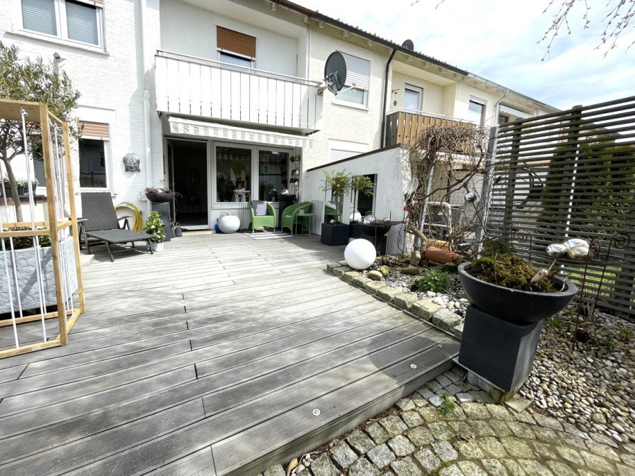 Terrasse Reihenmittelhaus Kaufbeuren