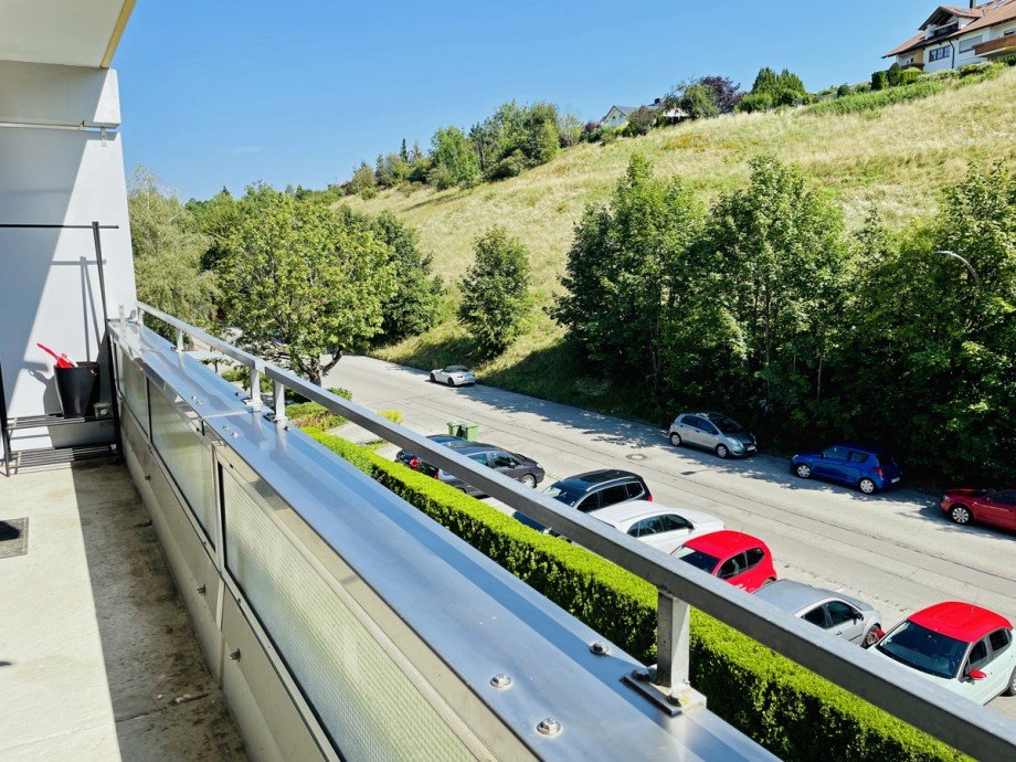 Blick vom Ostbalkon Etagenwohnung Kaufbeuren