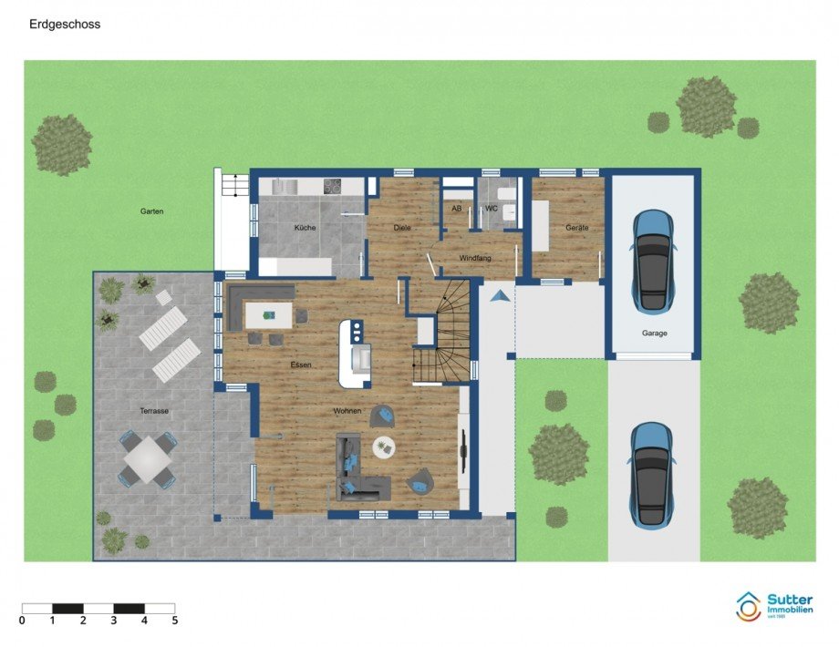 Erdgeschoss Einfamilienhaus Kaufbeuren