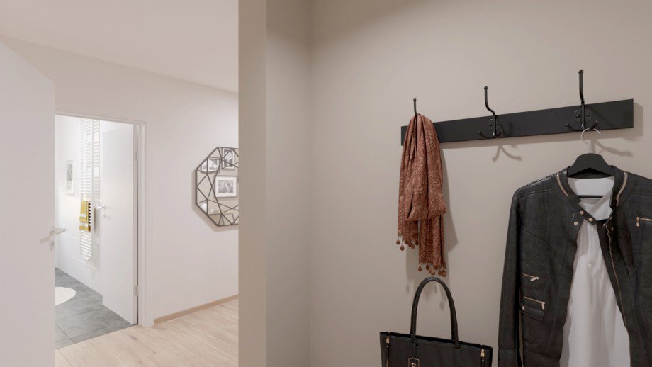 Flur Erdgeschosswohnung Aitrang