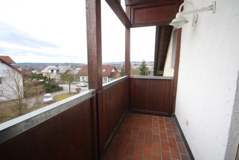 S�dbalkon Dachgeschosswohnung Kaufbeuren