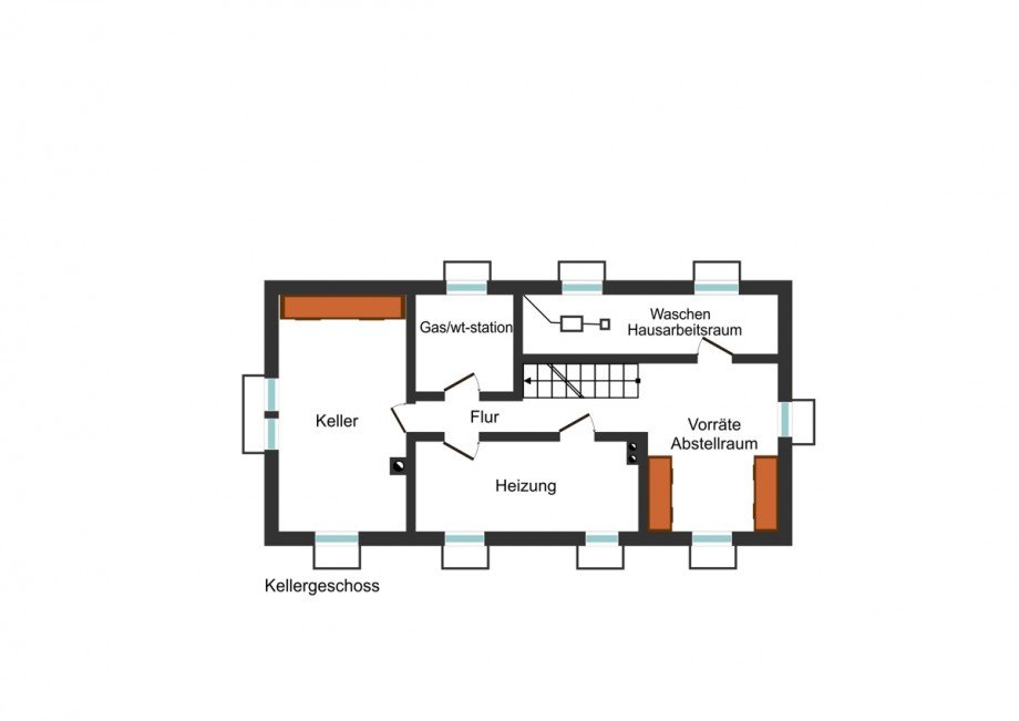 Kellergeschoss Einfamilienhaus Frankenried
