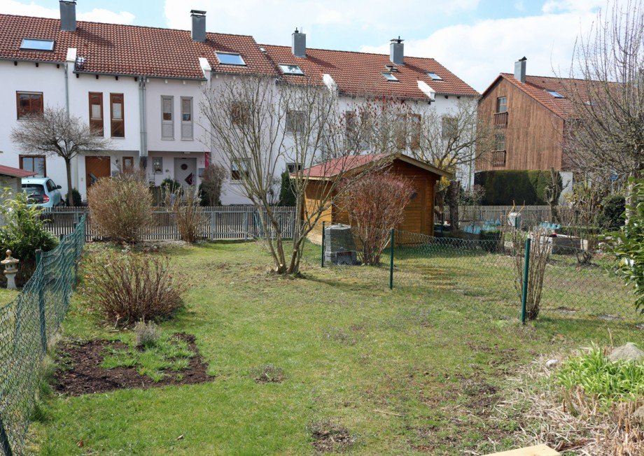 Garten Reihenmittelhaus Kaufbeuren