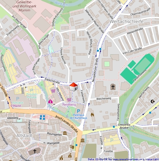 Lageplan Dachgeschosswohnung Kaufbeuren