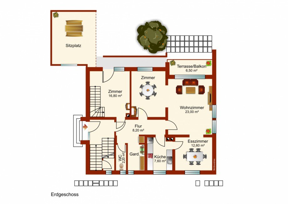 Erdgeschoss Zweifamilienhaus Kaufbeuren
