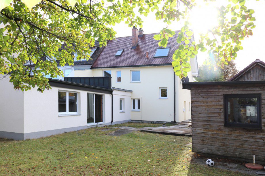 Garten Doppelhaush�lfte Kaufbeuren