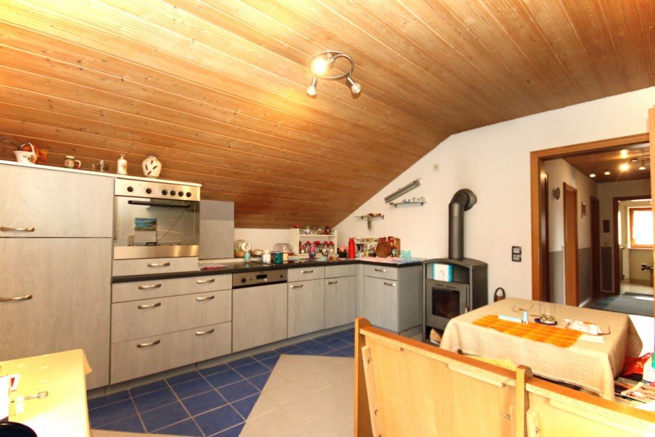 Wohnk�che Obergeschoss Zweifamilienhaus Osterzell