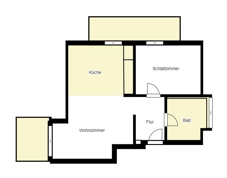 Grundriss Dachgeschosswohnung Aitrang
