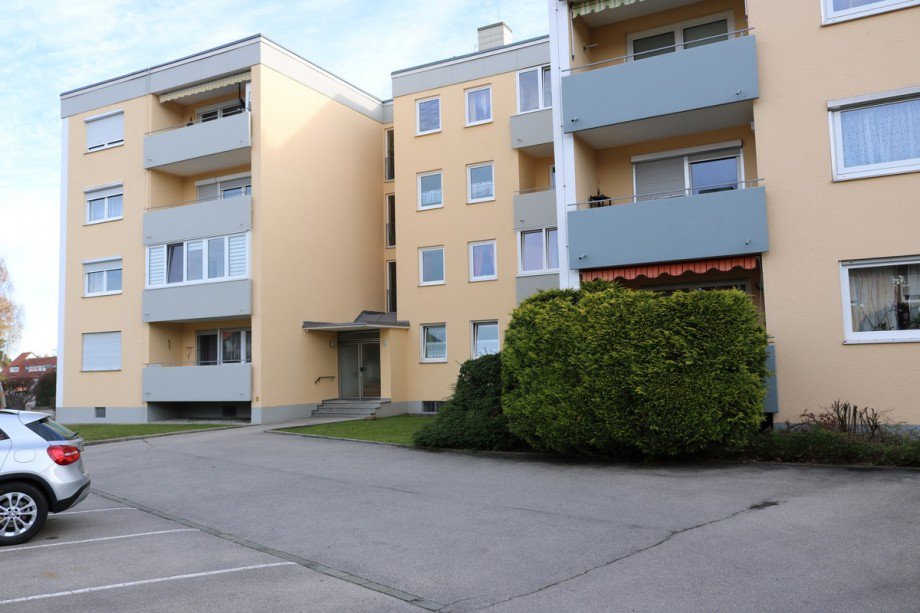 Eingangsseite Etagenwohnung Kaufbeuren