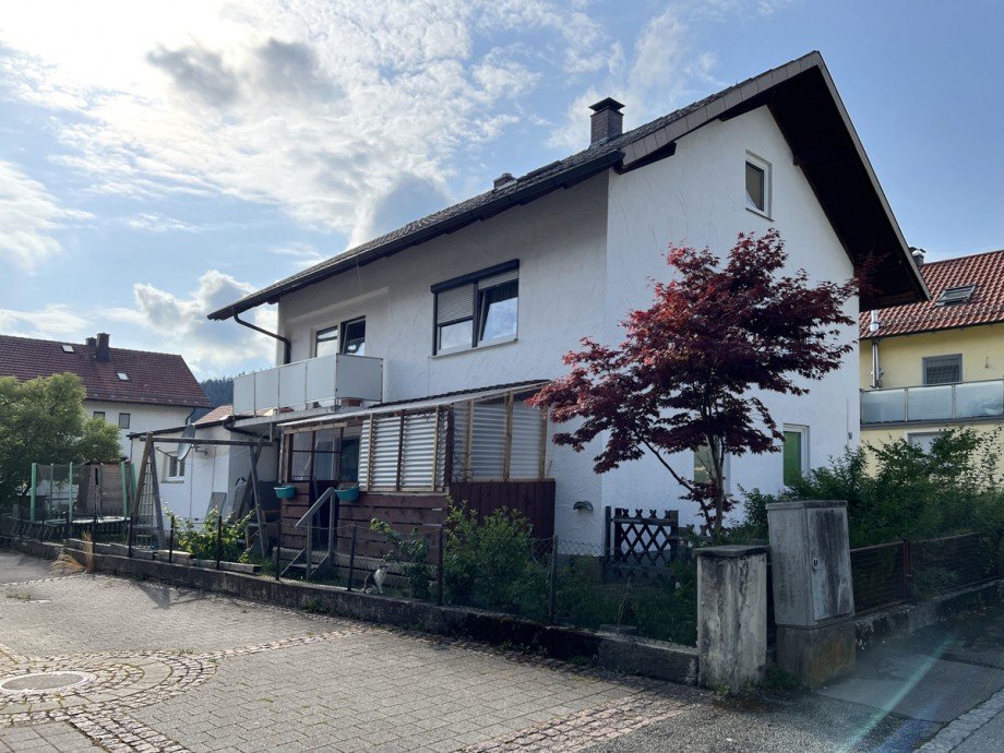 Gartenansicht Erdgeschosswohnung Biessenhofen