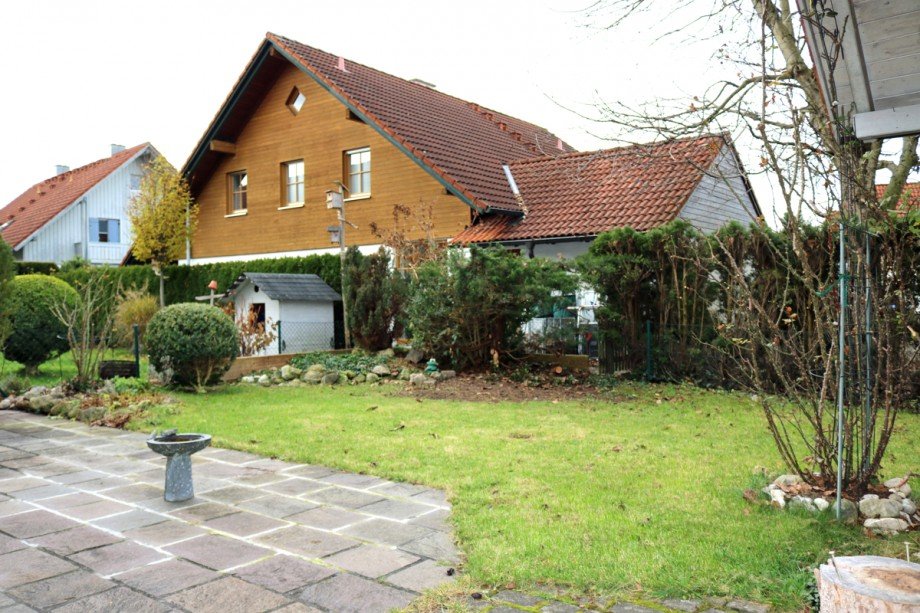 Garten Doppelhaush�lfte Kaufbeuren