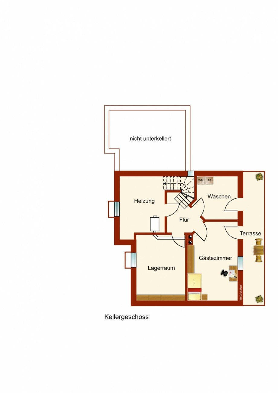 Kellergeschoss Einfamilienhaus Westendorf