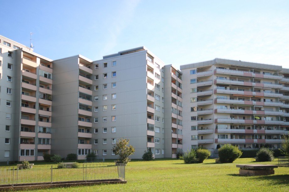 S�dwestansicht Etagenwohnung Kaufbeuren