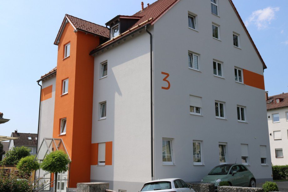 Hausansicht Etagenwohnung Kaufbeuren