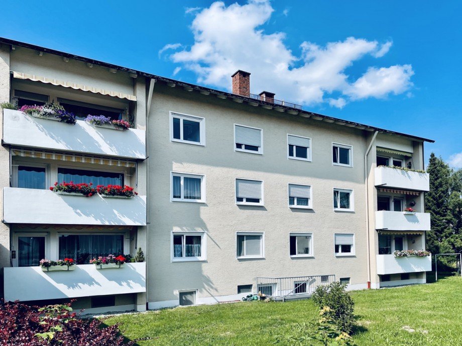 Hausansicht Etagenwohnung Kaufbeuren