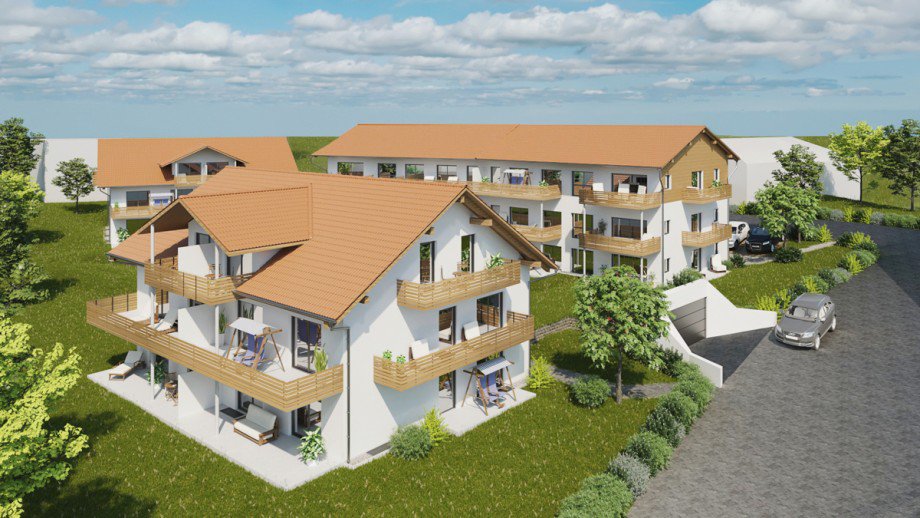 Ansichten Dachgeschosswohnung Aitrang