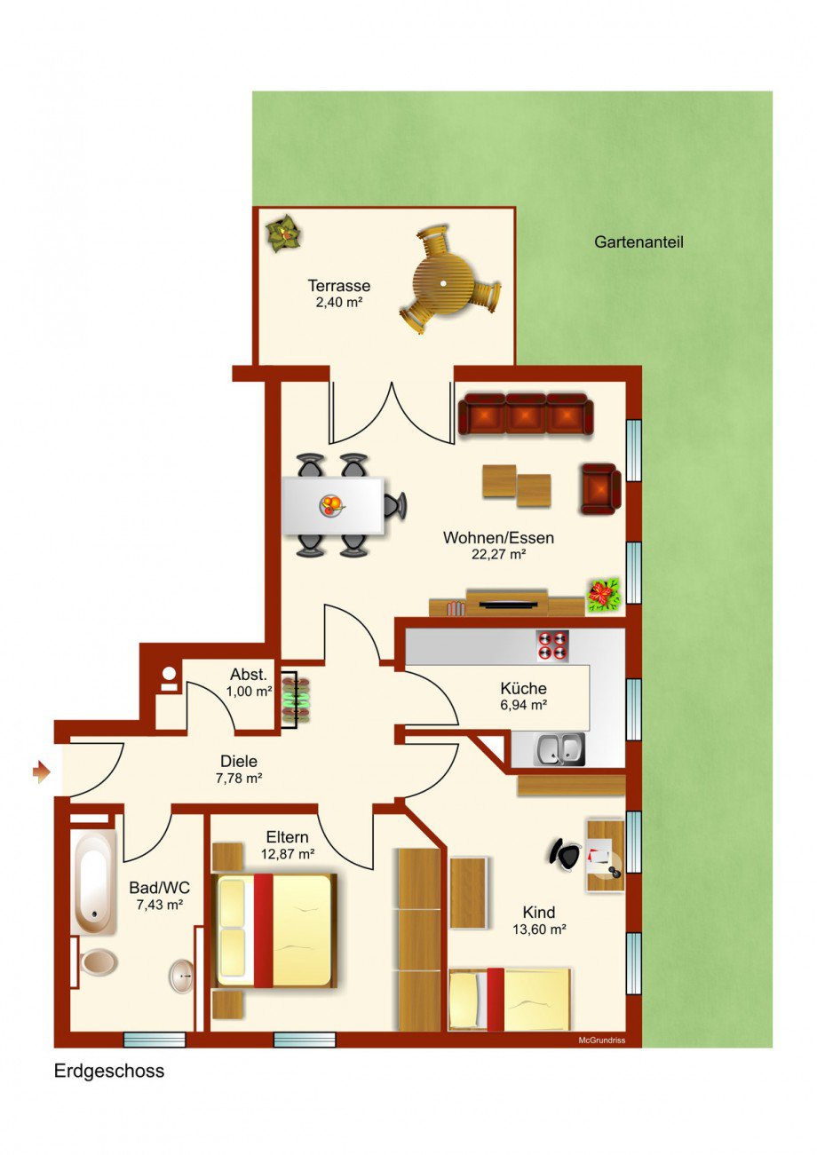 Grundriss Etagenwohnung Kaufbeuren