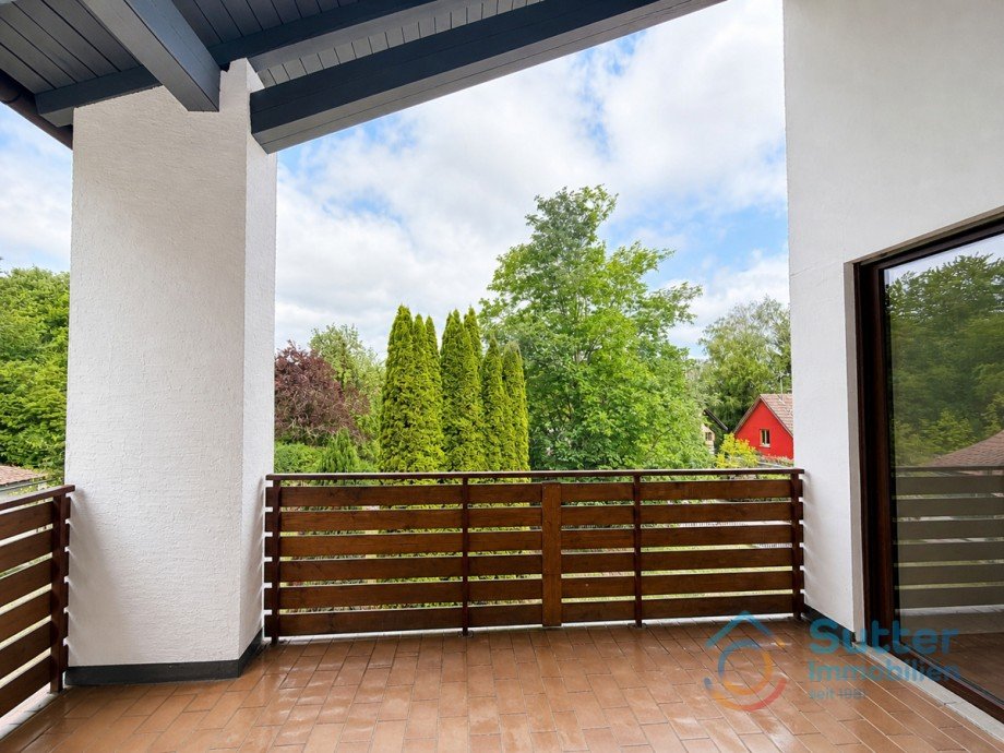 Balkon Etagenwohnung Irsee