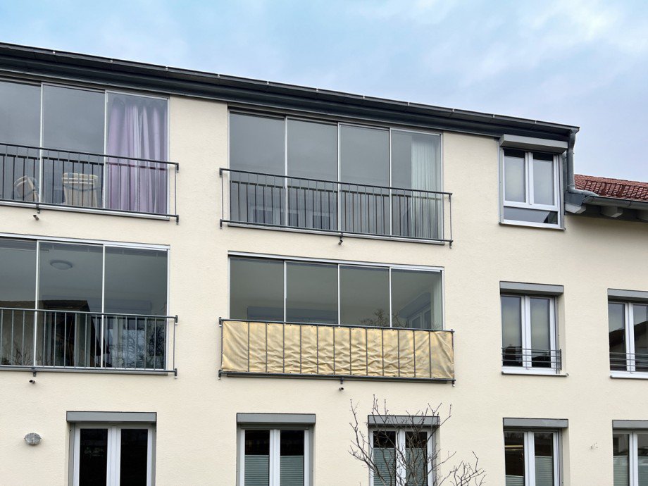 Westansicht Etagenwohnung Kaufbeuren