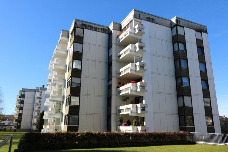 Wohnanlage Kaufbeuren - Haken Etagenwohnung Gut geschnitten mit super Ausblick und Tiefgaragenstellplatz