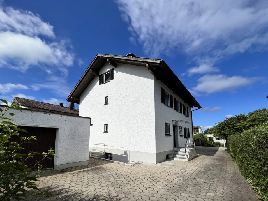 Innenhof Zweifamilienhaus Marktoberdorf