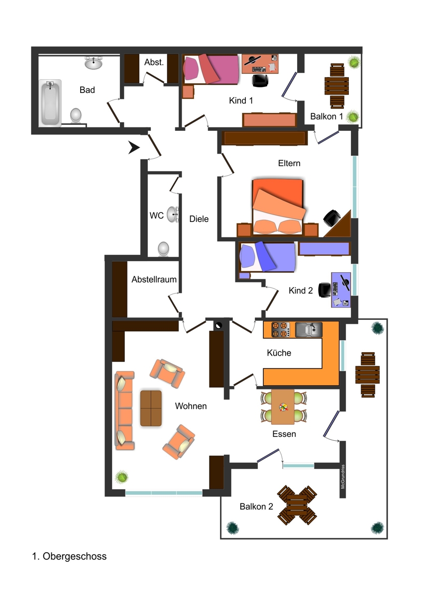 Grundriss Etagenwohnung Kaufbeuren